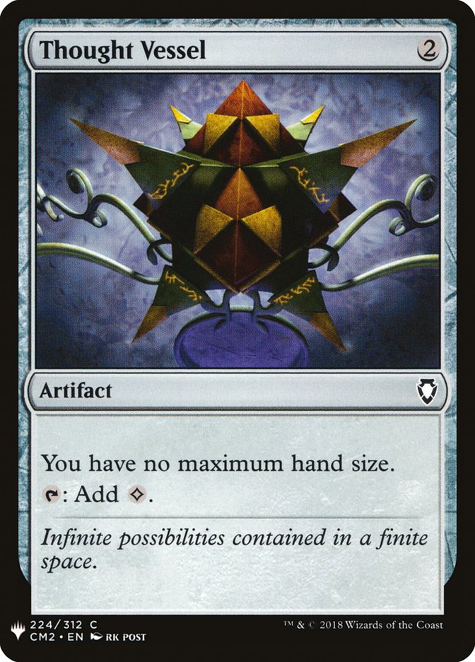 Thought Vessel [Mystery Booster] Magic: The Gathering