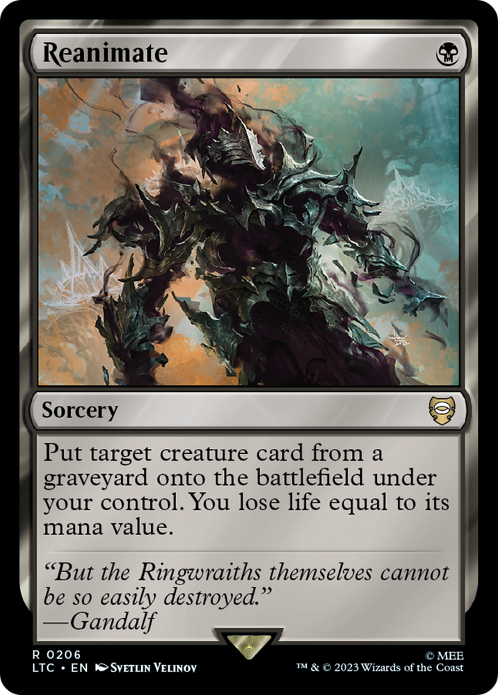 Reanimate [The Lord of the Rings: Tales of Middle-Earth Commander] Magic: The Gathering