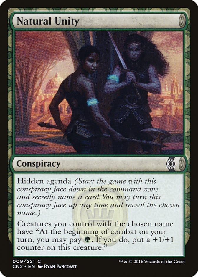 Natural Unity [Conspiracy: Take the Crown] Magic: The Gathering