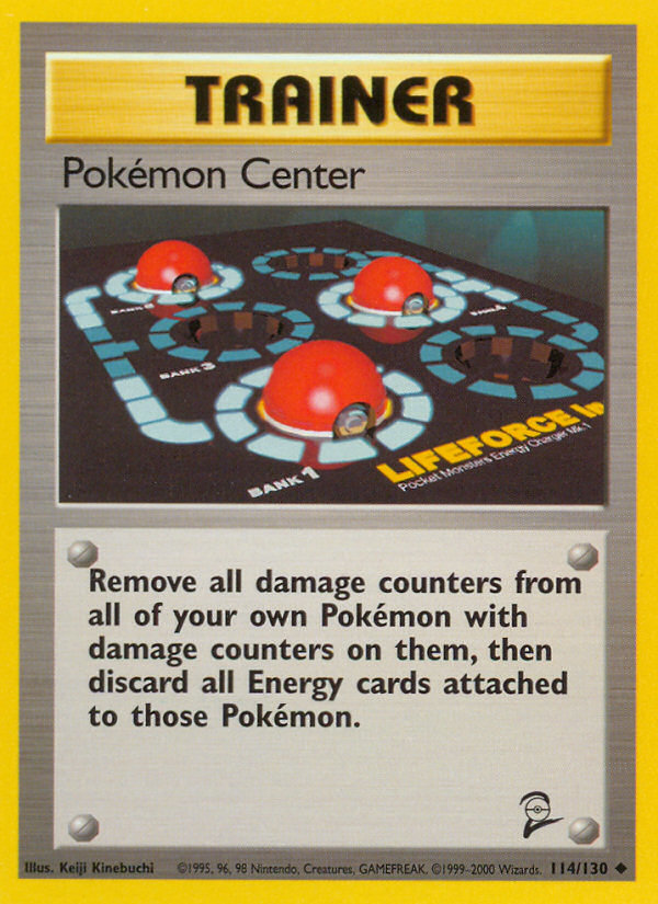 Pokemon Center (114/130) [Base Set 2] Pokémon