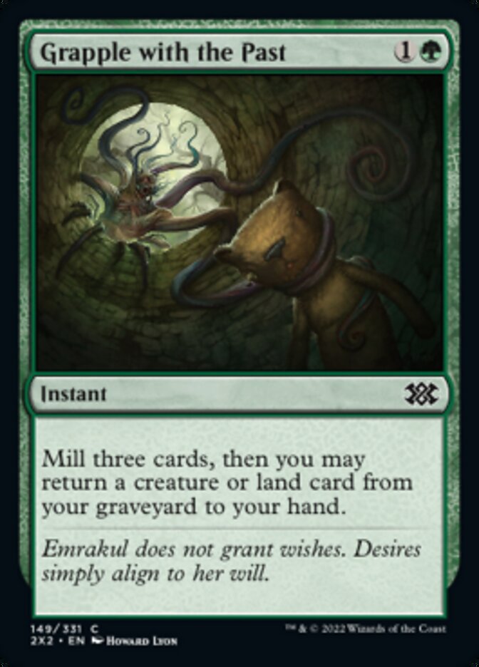 Grapple with the Past [Double Masters 2022] Magic: The Gathering
