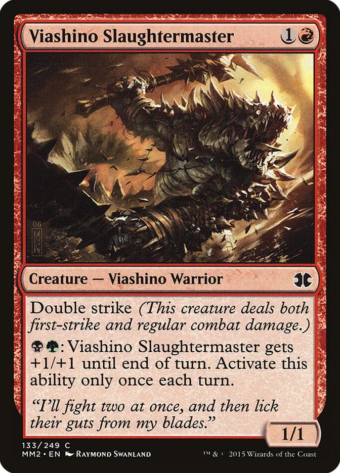 Viashino Slaughtermaster [Modern Masters 2015] Magic: The Gathering