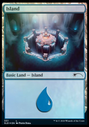 Island (Archaeology) (551) [Secret Lair Drop Promos] Magic: The Gathering