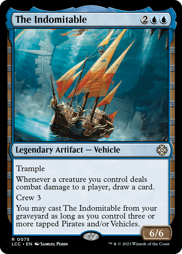 The Indomitable [The Lost Caverns of Ixalan Commander] Magic: The Gathering