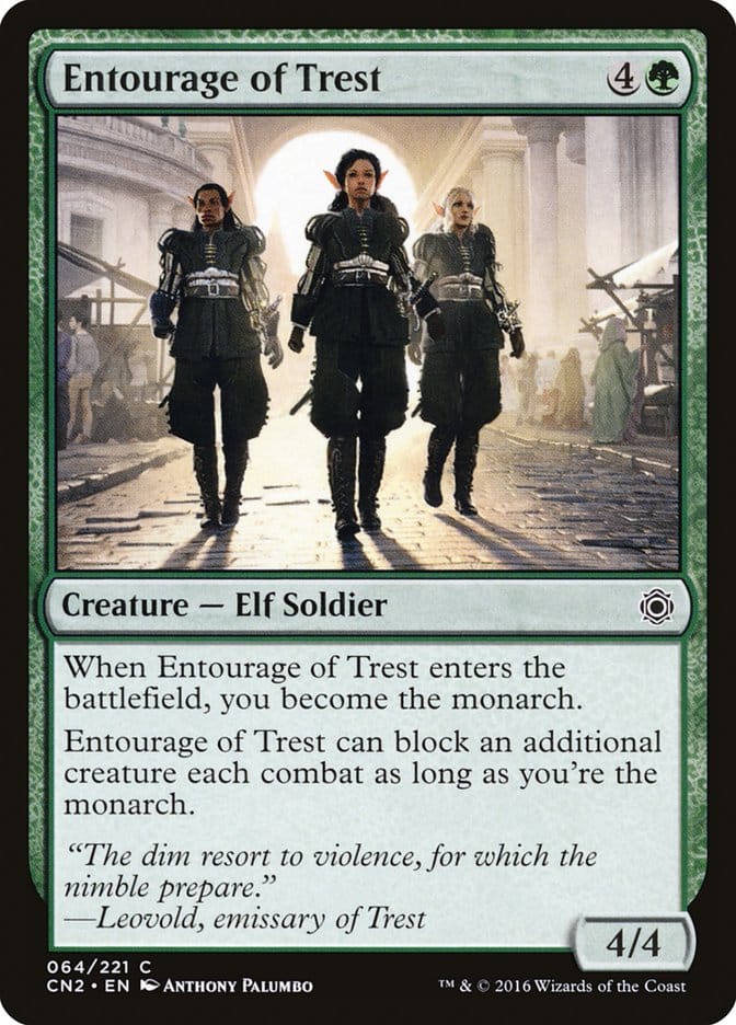 Entourage of Trest [Conspiracy: Take the Crown] Magic: The Gathering