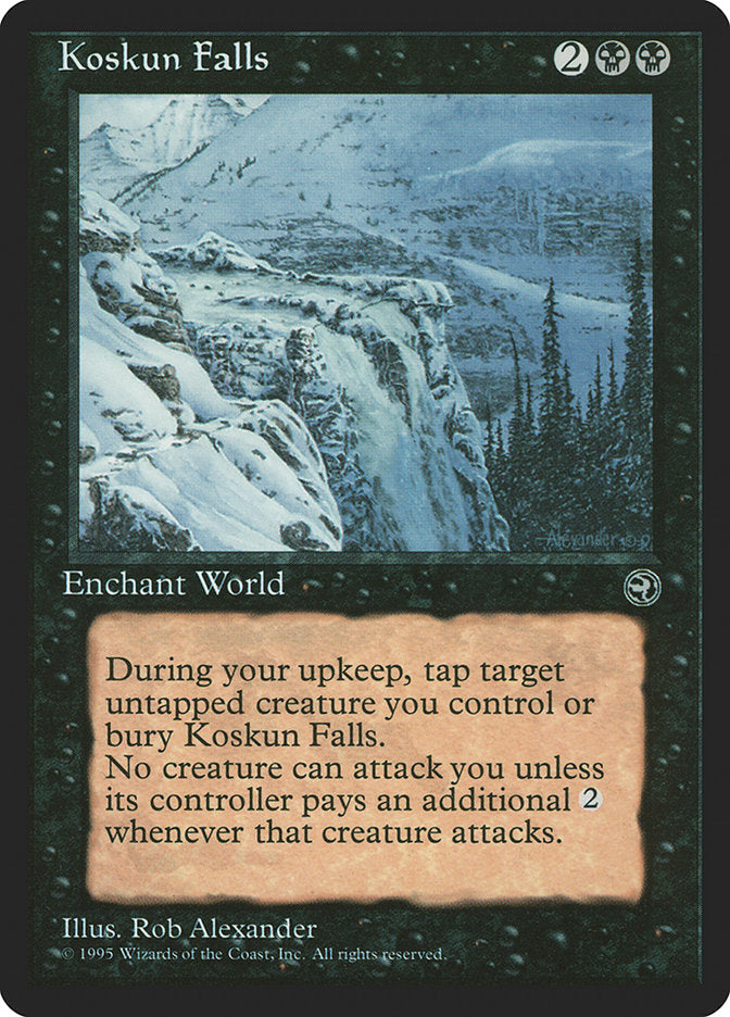 Koskun Falls [Homelands] Magic: The Gathering