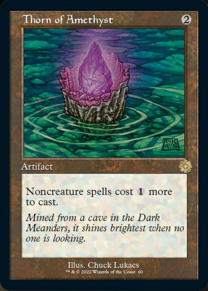 Thorn of Amethyst (Retro) [The Brothers' War Retro Artifacts] Magic: The Gathering