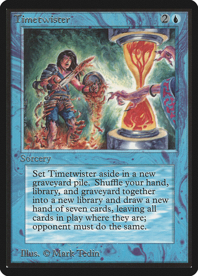 Timetwister [Beta Edition] Magic: The Gathering