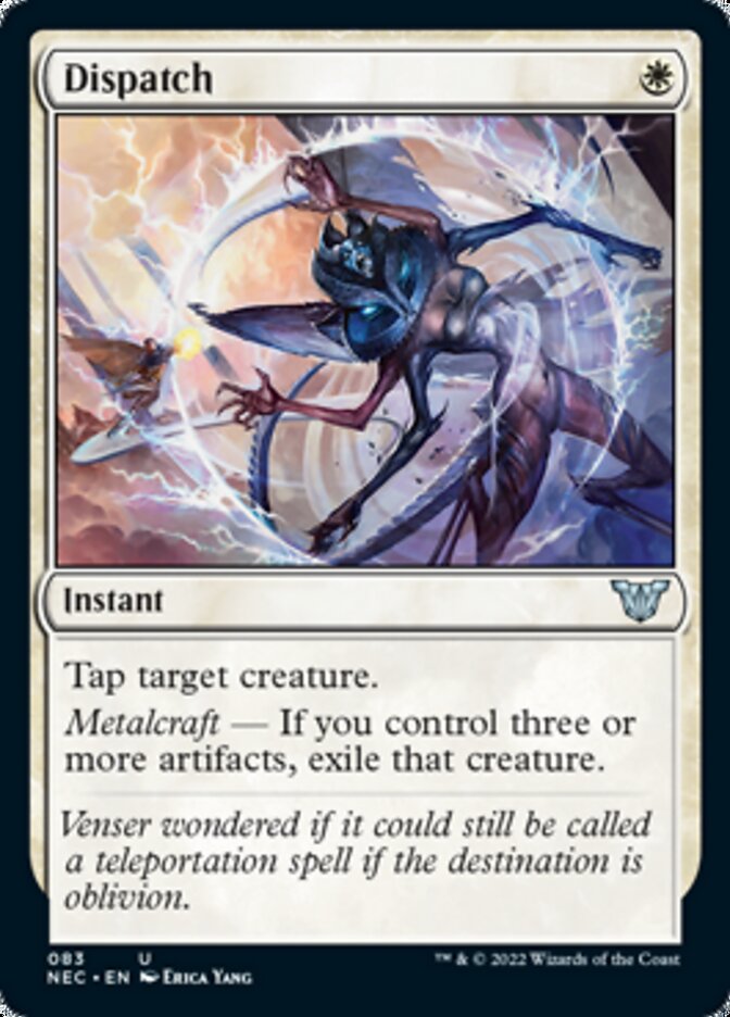 Dispatch [Kamigawa: Neon Dynasty Commander] Magic: The Gathering