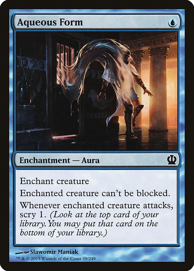 Aqueous Form [Theros] Magic: The Gathering