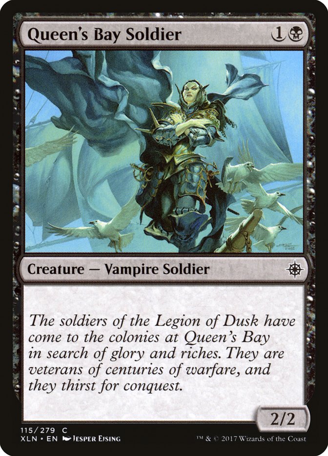 Queen's Bay Soldier [Ixalan] Magic: The Gathering