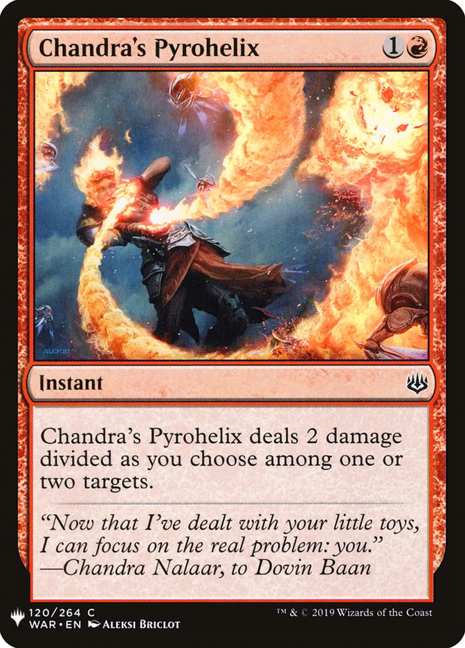 Chandra's Pyrohelix [Mystery Booster] Magic: The Gathering