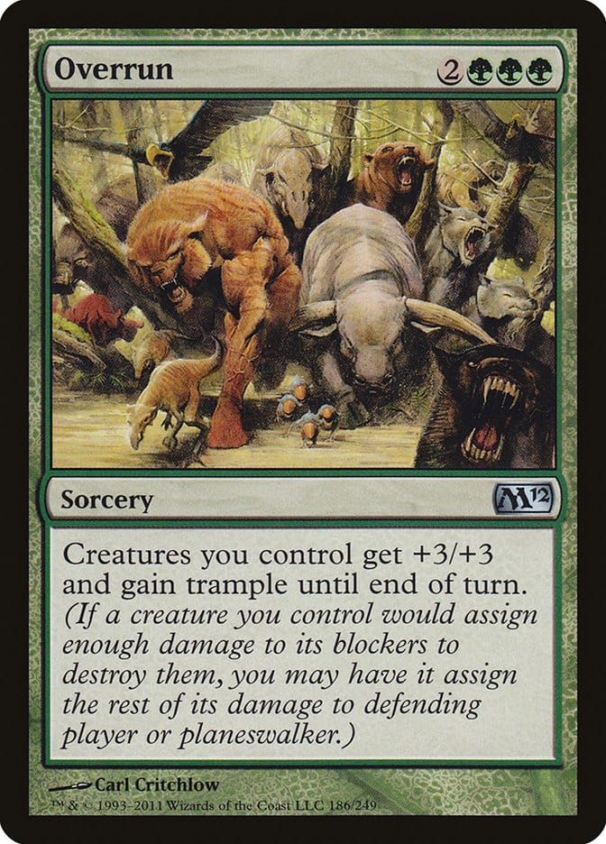 Overrun [Magic 2012] Magic: The Gathering