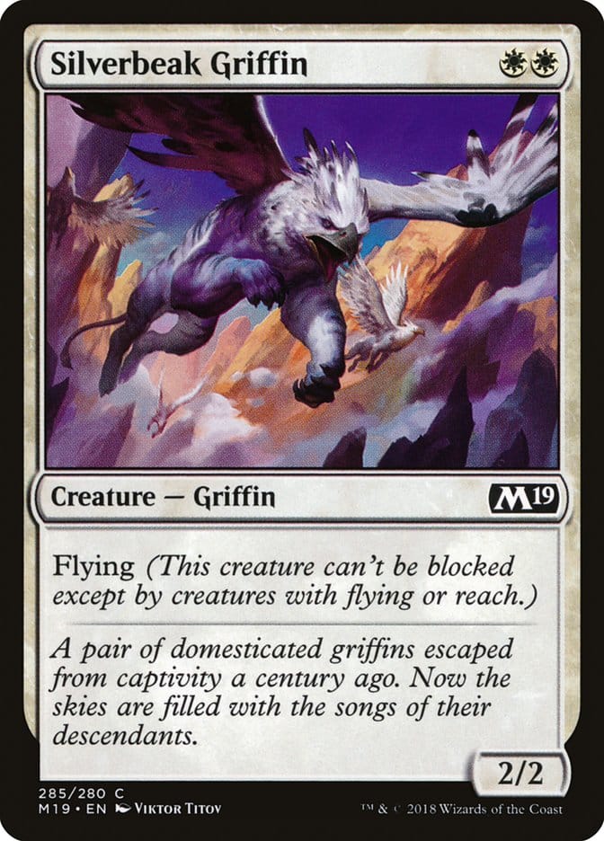 Silverbeak Griffin [Core Set 2019] Magic: The Gathering