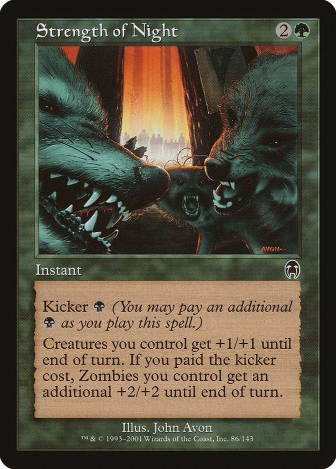 Strength of Night [Apocalypse] Magic: The Gathering