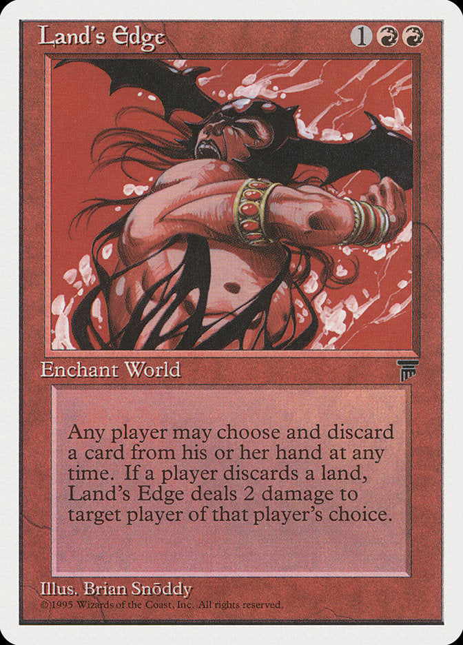 Land's Edge [Chronicles] Magic: The Gathering