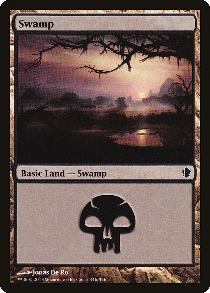 Swamp (346) [Commander 2013] Magic: The Gathering