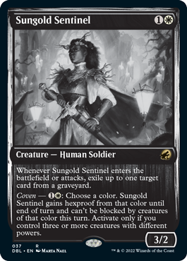 Sungold Sentinel [Innistrad: Double Feature] Magic: The Gathering