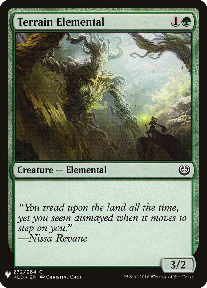 Terrain Elemental [Mystery Booster] Magic: The Gathering