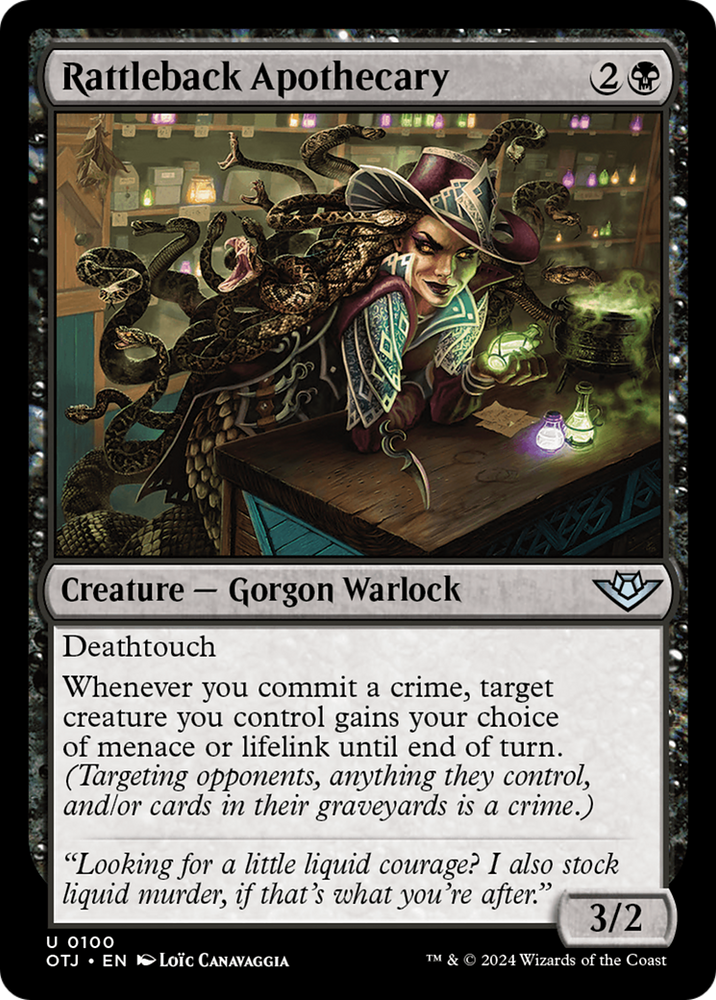 Rattleback Apothecary [Outlaws of Thunder Junction] Magic: The Gathering