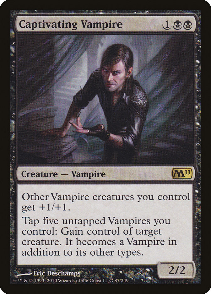 Captivating Vampire [Magic 2011] Magic: The Gathering