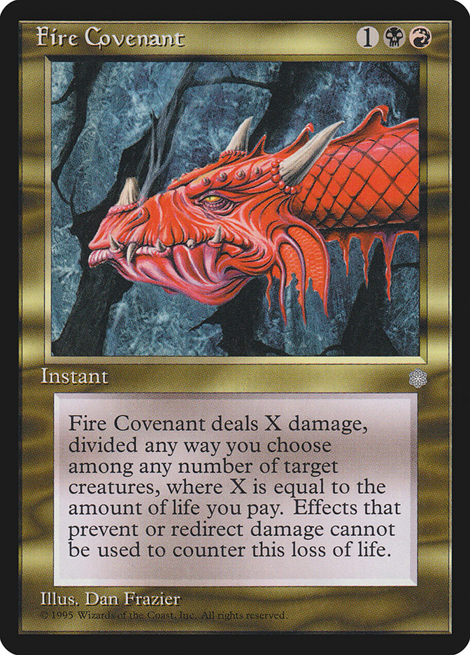 Fire Covenant [Ice Age] Magic: The Gathering