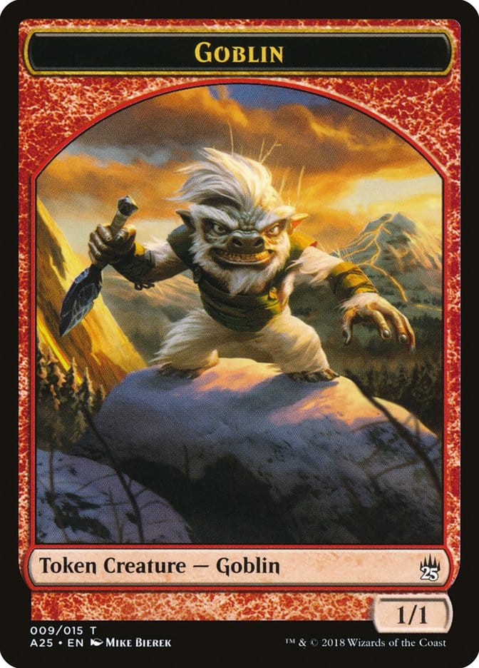 Goblin Token [Masters 25 Tokens] Magic: The Gathering