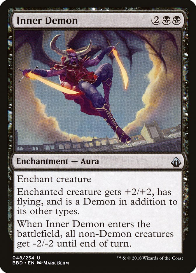 Inner Demon [Battlebond] Magic: The Gathering