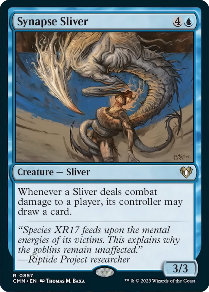 Synapse Sliver [Commander Masters] Magic: The Gathering