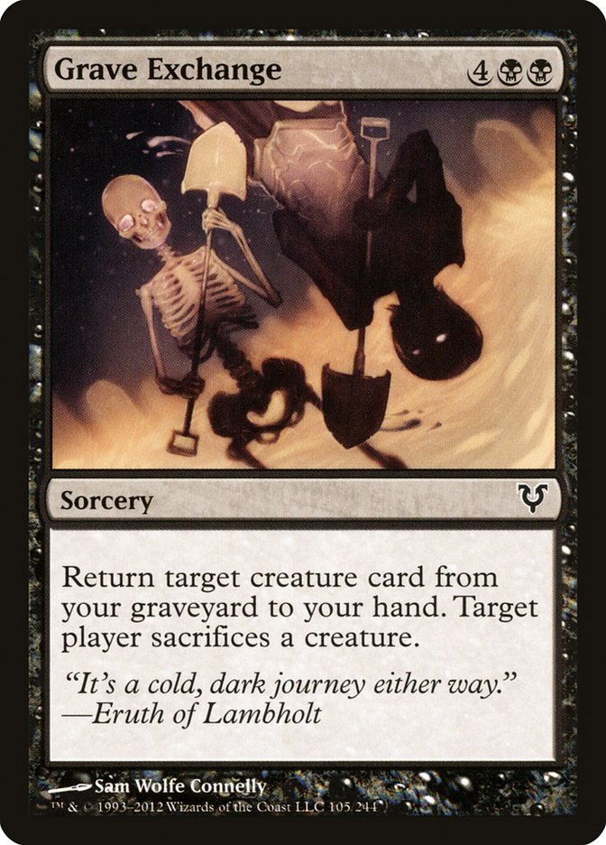 Grave Exchange [Avacyn Restored] Magic: The Gathering