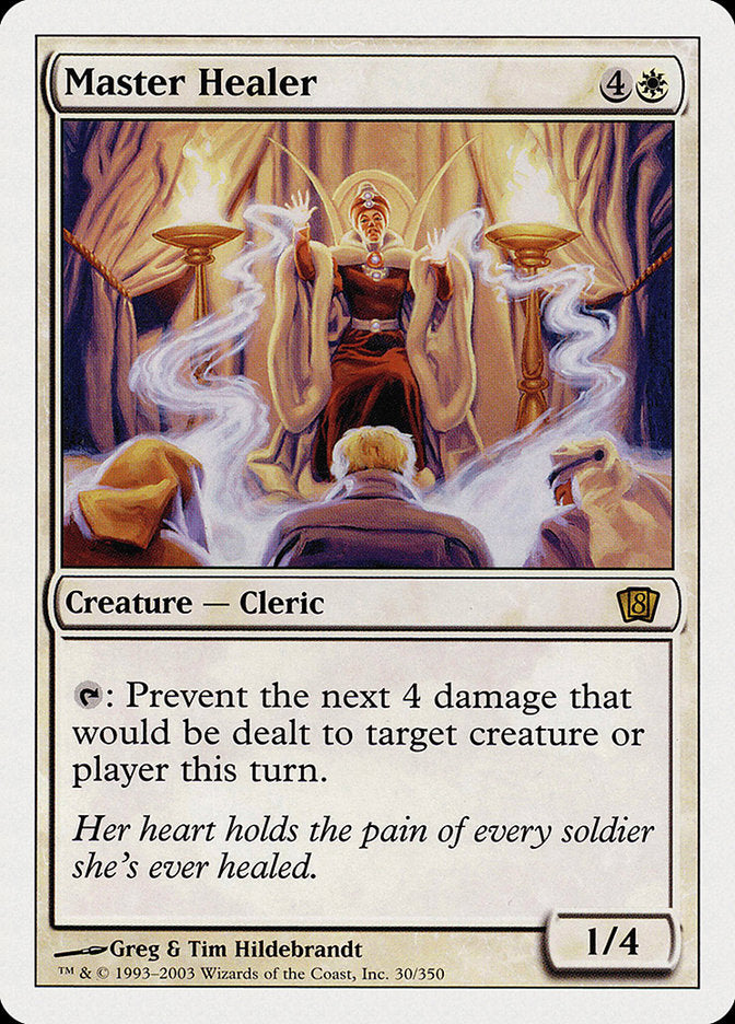 Master Healer [Eighth Edition] Magic: The Gathering
