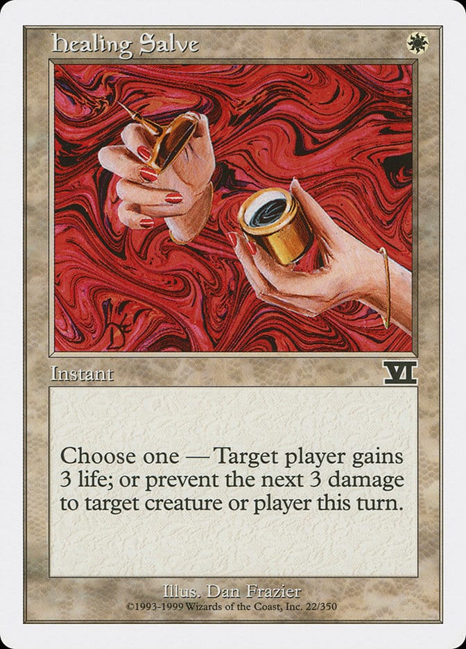 Healing Salve [Classic Sixth Edition] Magic: The Gathering