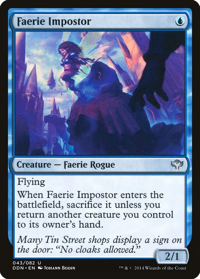 Faerie Impostor [Duel Decks: Speed vs. Cunning] Magic: The Gathering