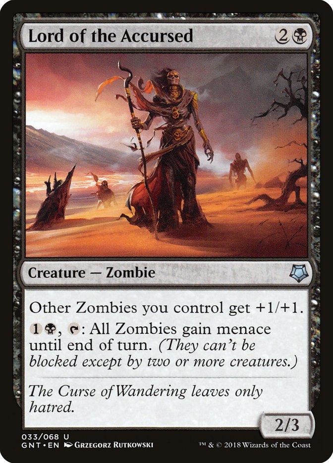 Lord of the Accursed [Game Night 2018] Magic: The Gathering