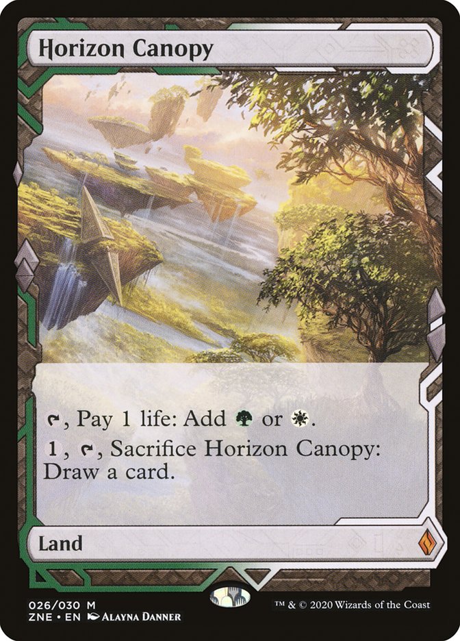 Horizon Canopy (Expeditions) [Zendikar Rising Expeditions] Magic: The Gathering