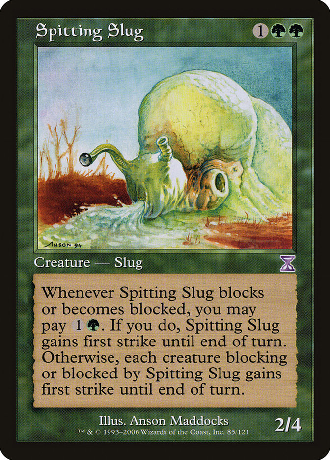 Spitting Slug [Time Spiral Timeshifted] Magic: The Gathering
