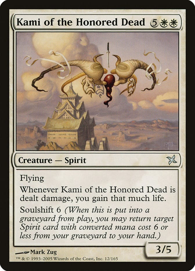 Kami of the Honored Dead [Betrayers of Kamigawa] Magic: The Gathering
