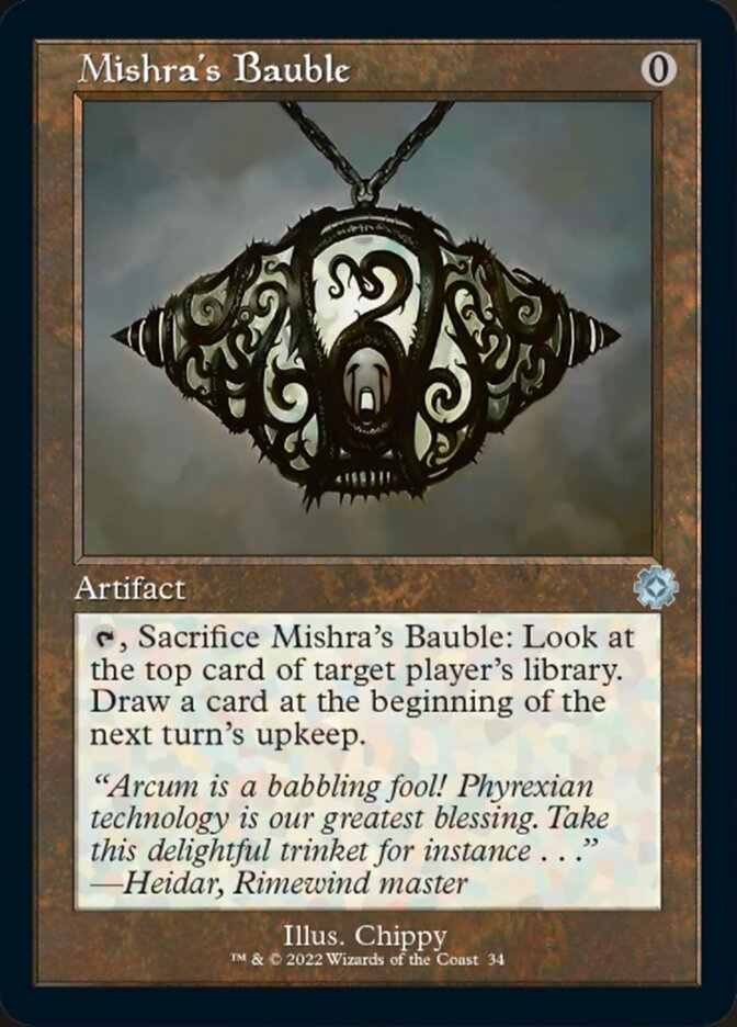 Mishra's Bauble (Retro) [The Brothers' War Retro Artifacts] Magic: The Gathering