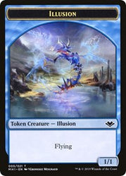 Illusion // Bear Double-Sided Token [Modern Horizons Tokens] Magic: The Gathering