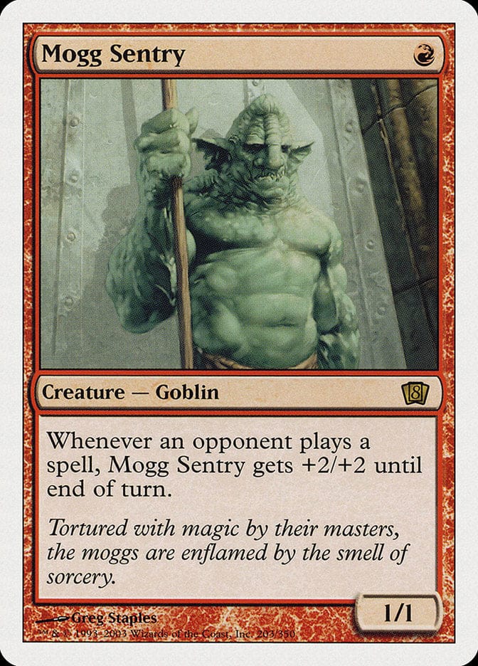 Mogg Sentry [Eighth Edition] Magic: The Gathering