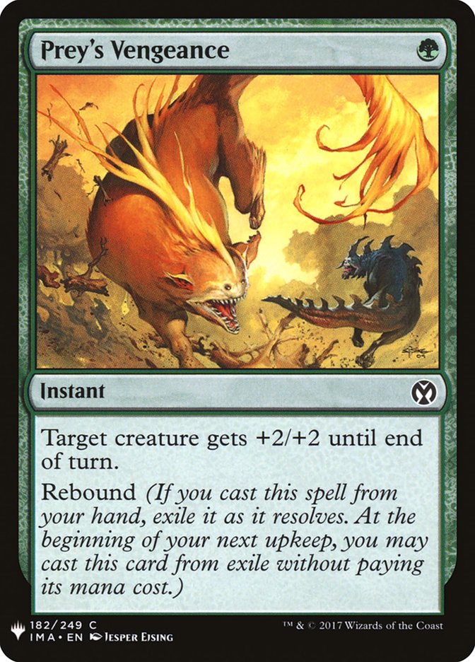 Prey's Vengeance [Mystery Booster] Magic: The Gathering