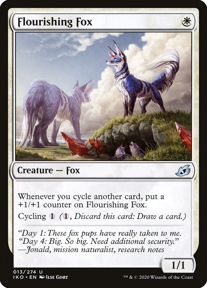 Flourishing Fox [Ikoria: Lair of Behemoths] Magic: The Gathering