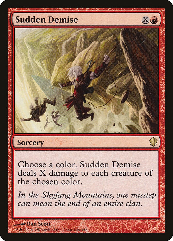 Sudden Demise [Commander 2013] Magic: The Gathering