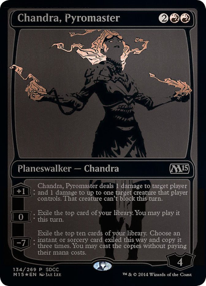 Chandra, Pyromaster [San Diego Comic-Con 2014] Magic: The Gathering