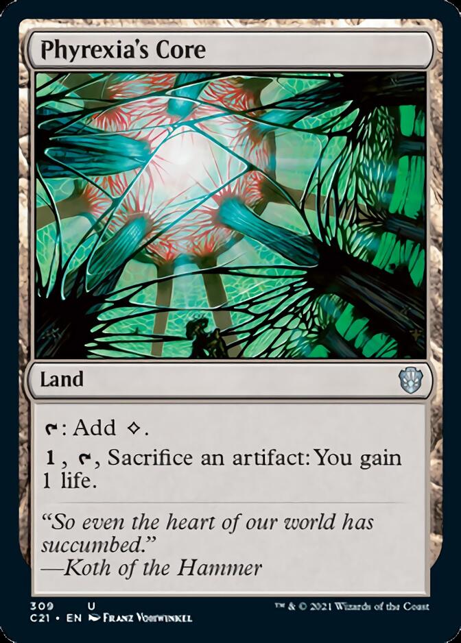 Phyrexia's Core [Commander 2021] Magic: The Gathering