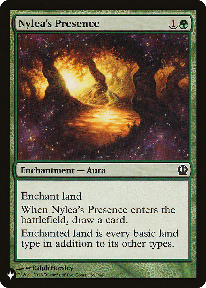 Nylea's Presence [The List] Magic: The Gathering