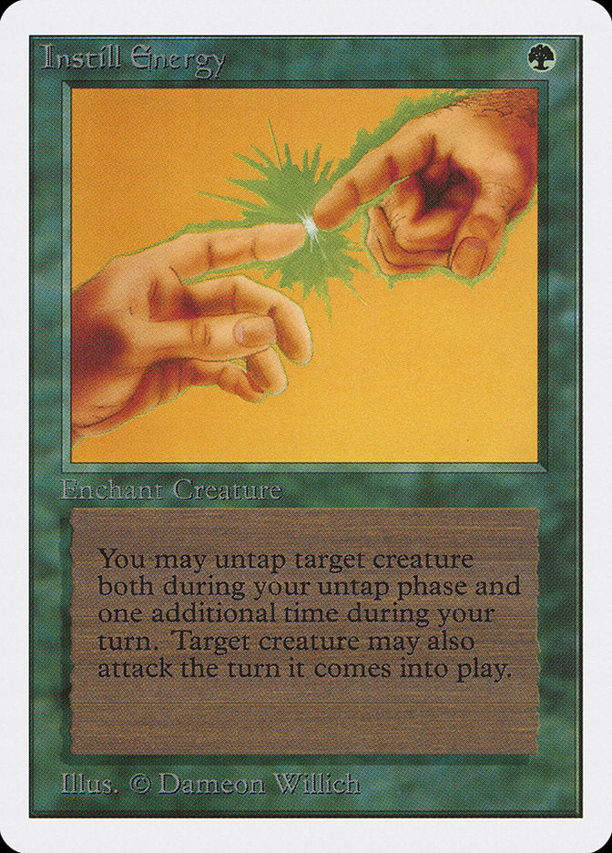 Instill Energy [Unlimited Edition] Magic: The Gathering