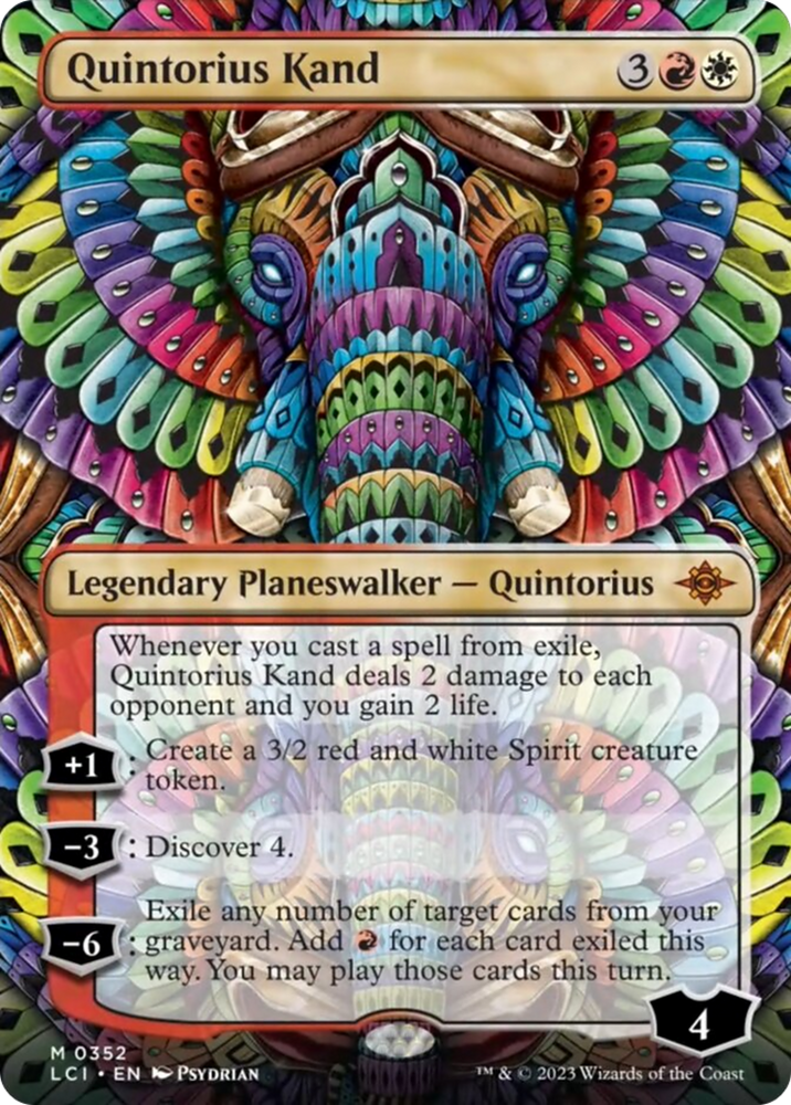 Quintorius Kand (0352) (Borderless) [The Lost Caverns of Ixalan] Magic: The Gathering