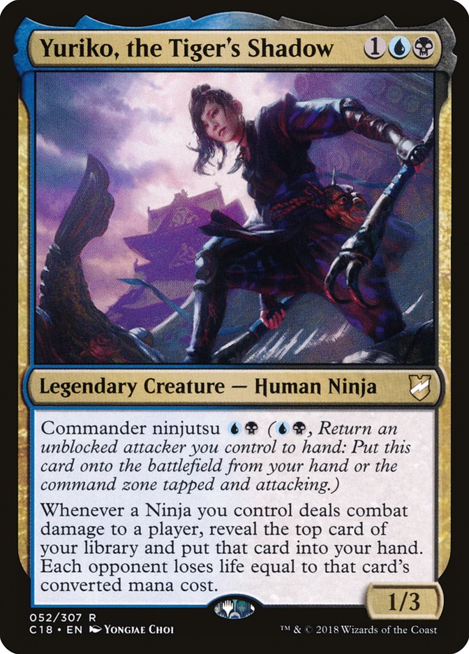 Yuriko, the Tiger's Shadow [Commander 2018] Magic: The Gathering