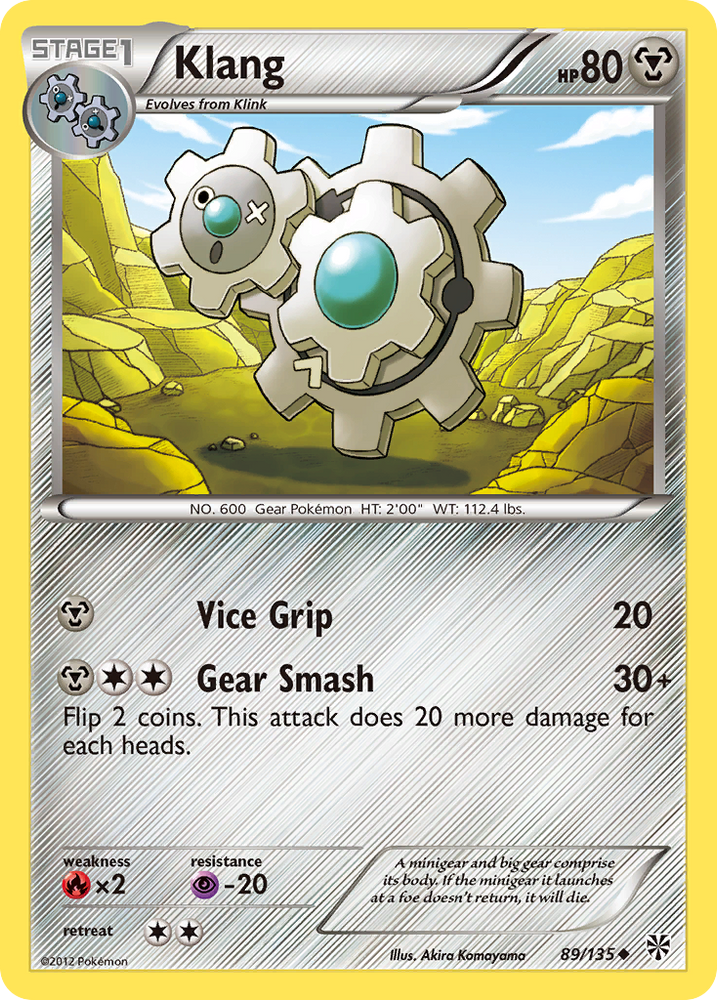 Klang (89/135) [Black & White: Plasma Storm] Pokémon